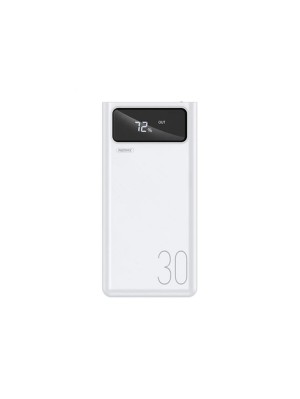 Универсальная мобильная батарея (повербанк) REMAX Mengine Series 30000mAh 4USB Power Bank RPP-112 White