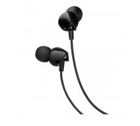 Навушники Hoco M60 Perfect sound universal earphones with mic Black