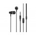 Наушники Hoco M34 honor music universal earphones with microphone Black