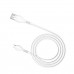 Кабель HOCO X37 USB to Micro 2.4A, 1m, PVC, PVC connectors, White