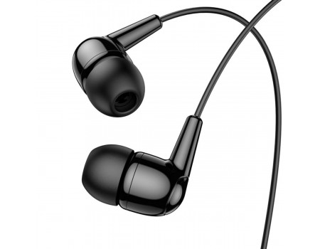 Наушники HOCO M97 Enjoy universal earphones with mic Black