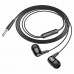 Наушники HOCO M97 Enjoy universal earphones with mic Black