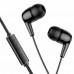 Наушники HOCO M97 Enjoy universal earphones with mic Black