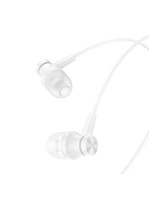 Наушники BOROFONE BM67 Talent universal earphones with mis White