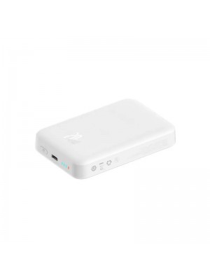Зовнішній MagSafe акумулятор Baseus Power Bank 10000mAh 20W (PPCX030002) White
