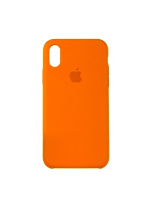 Чехол Silicone Case iPhone XS MAX Copy Orange (13)