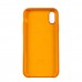 Чехол Silicone Case iPhone XS MAX Copy Orange (13)