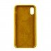 Чехол Silicone Case iPhone XS MAX Copy Gold (28)