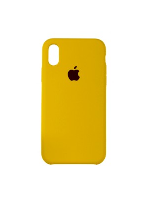 Чехол Silicone Case iPhone XS MAX Copy Gold (28)