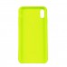 Чехол Silicone Case iPhone XS MAX Copy Lemon (37)