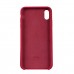 Чехол Silicone Case iPhone XS MAX Copy Red Mold Color (39)