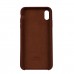 Чехол Silicone Case iPhone XS MAX Copy Brown (57)