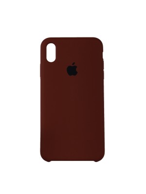 Чехол Silicone Case iPhone XS MAX Copy Brown (57)