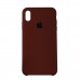 Чехол Silicone Case iPhone XS MAX Copy Brown (57)