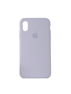 Чехол Silicone Case iPhone XS MAX Copy Lilac Purple (41)