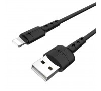 Кабель Hoco X30 Star Charging data cable for Lightning Black