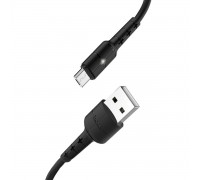 Кабель Hoco X30 Star Charging data cable for Micro USB Black