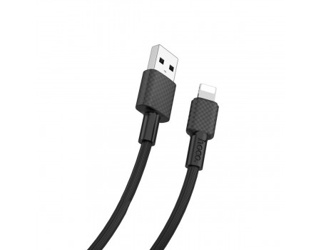 Кабель Hoco X29 Superior style charging data cable for Lightning Black