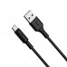 Кабель Hoco X25 Soarer charging data cable for Micro Black