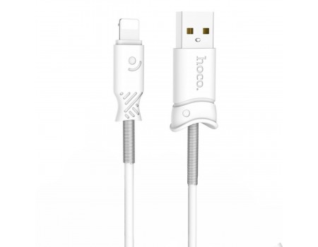 Кабель Hoco X24 Pisces charging data cable for Lightning White