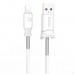 Кабель Hoco X24 Pisces charging data cable for Lightning White