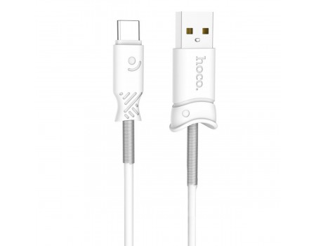 Кабель Hoco X24 Pisces charging data cable for Type-C White