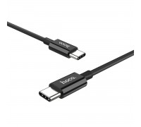 Кабель Hoco X23 Skilled type-c to type-c charging data cable Black