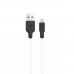 Кабель Hoco X21 Silicone Micro USB Cable (1m) black/white