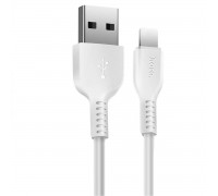 Кабель Hoco X20 Flash Lightning charging cable (L-2M) White