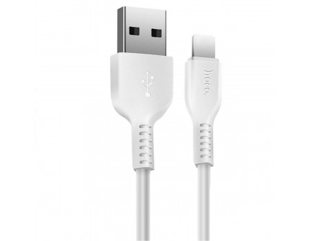 Кабель Hoco X20 Flash Lightning charging cable (L-2M) White