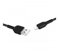 Кабель Hoco X20 Flash Lightning charging cable (L-1M) Black