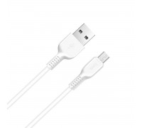 Кабель Hoco X20 Flash Micro charging cable (L-2M) White