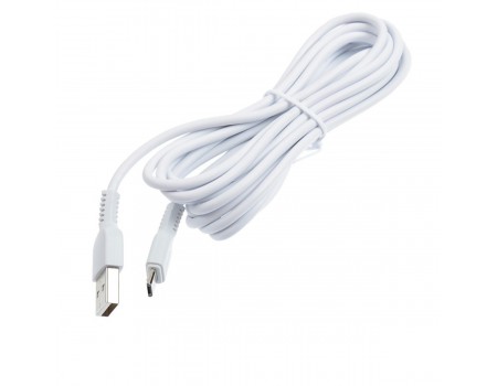 Кабель Hoco X20 Flash Micro charging cable (L-3M) White