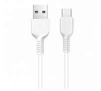 Кабель Hoco X20 Flash Type-c charging cable (L-3M) White