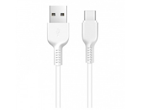 Кабель Hoco X20 Flash Type-c charging cable (L-3M) White