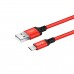 Кабель Hoco X14 Times speed Micro charging cable,(L-1M) Black &amp; Red