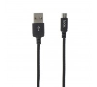 Кабель Hoco X14 Times speed Micro charging cable,(L-2M) Black