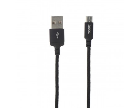 Кабель Hoco X14 Times speed Micro charging cable,(L-2M) Black