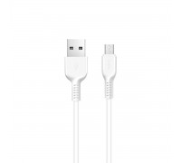 Кабель Hoco X13 Easy charged Micro charging cable,(L-1M) White