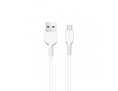 Кабель Hoco X13 Easy charged Micro charging cable,(L-1M) White