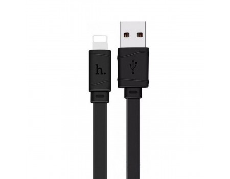 Кабель Hoco X5 Bamboo Lightning charging Cable Black