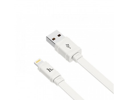 Кабель Hoco X5 Bamboo Lightning charging Cable White