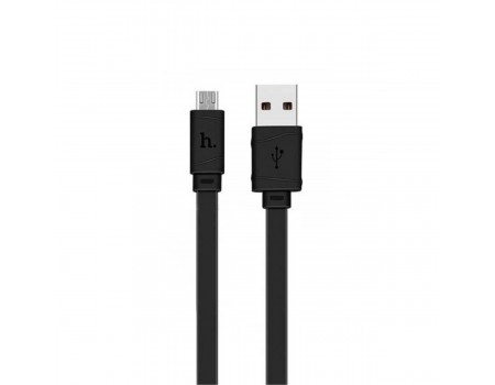 Кабель Hoco X5 Bamboo Micro charging Cable Black