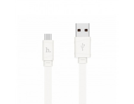 Кабель Hoco X5 Bamboo Type-C charging Cable White