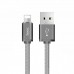 Кабель Hoco X2 knitted Lightning Charging cable Tarnish