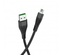 Кабель Hoco U53 4A Flash charging data cable for Micro Black