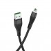 Кабель Hoco U53 4A Flash charging data cable for Micro Black