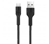 Кабель Hoco U31 Benay Micro charging cable Black