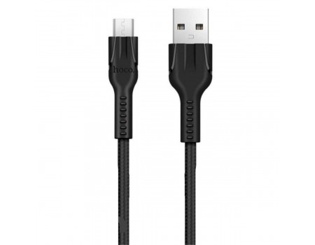 Кабель Hoco U31 Benay Micro charging cable Black