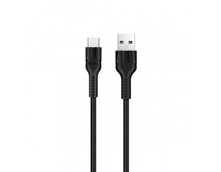 Кабель Hoco U31 Benay Type-C charging cable Black